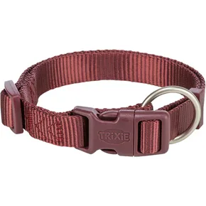 Nylonový obojek PREMIUM, sangria S:25-40cm/15mm